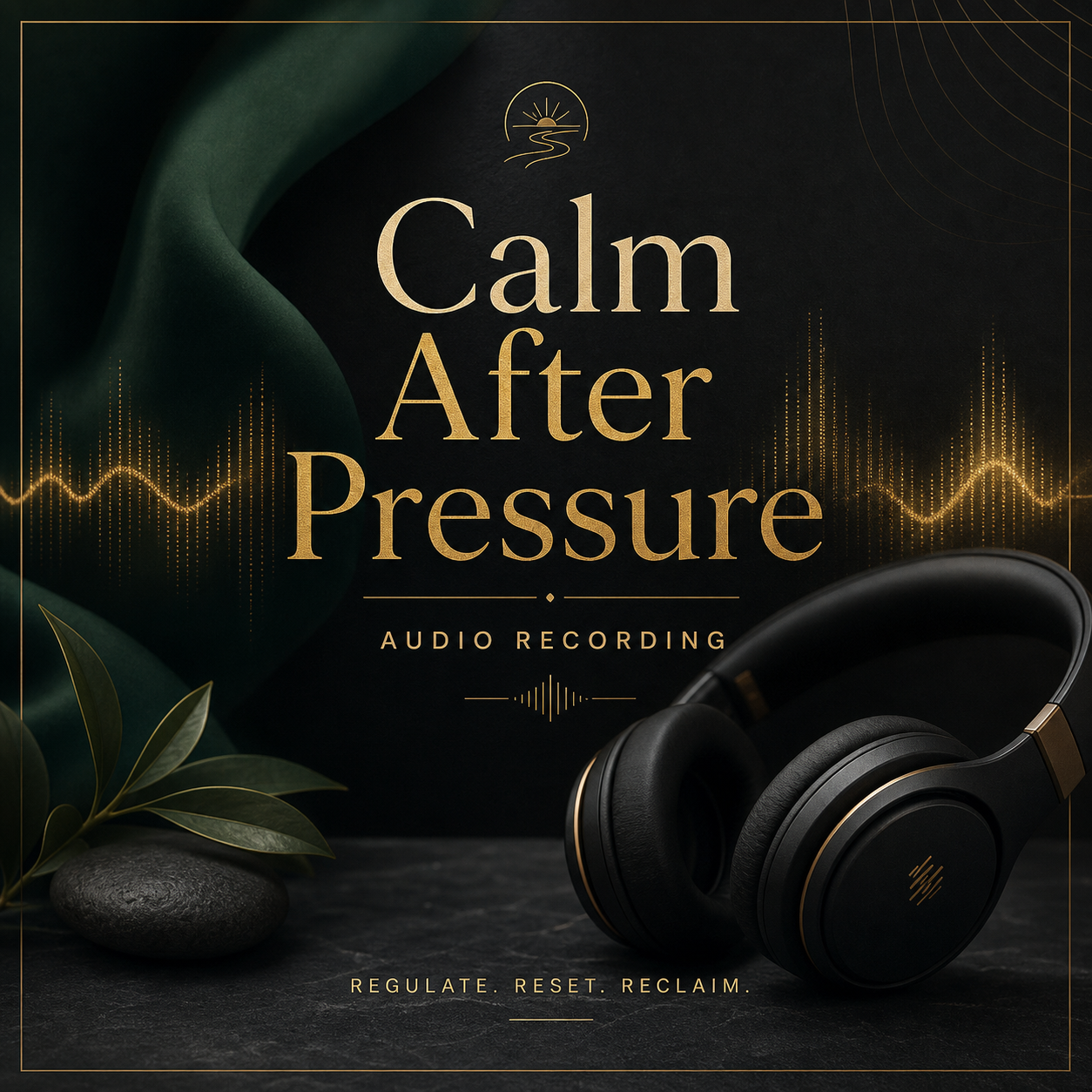 Calm After Pressure audio recording cover