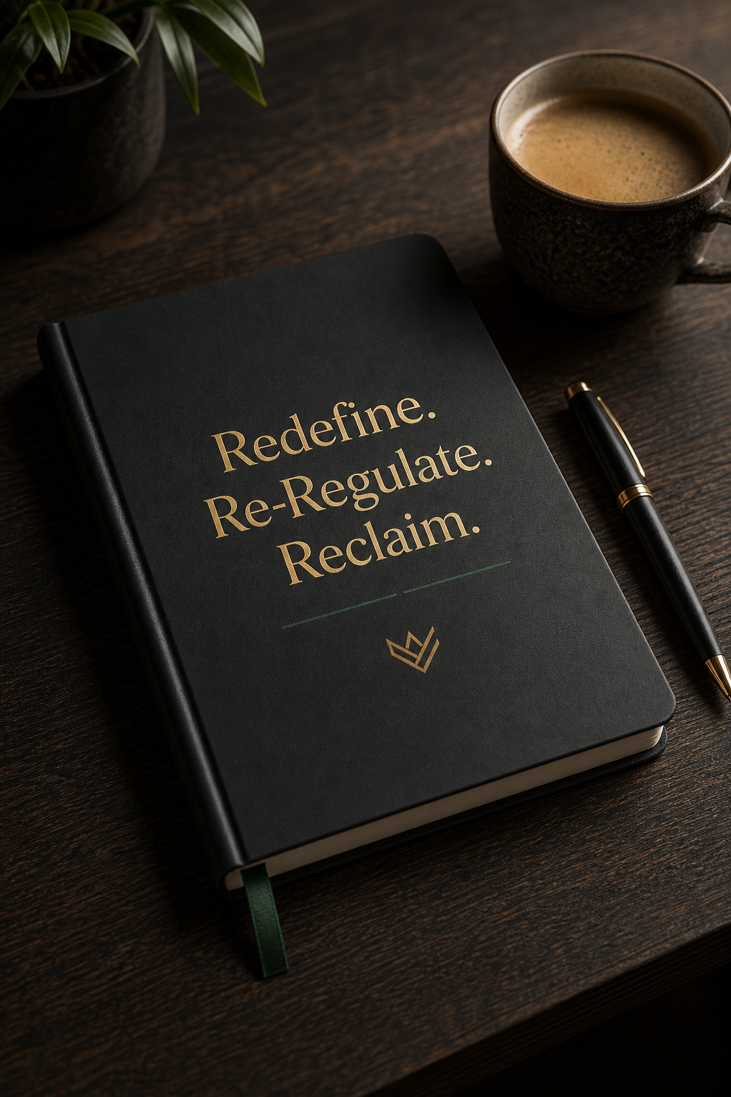 Redefine Re-Regulate Reclaim journal product image